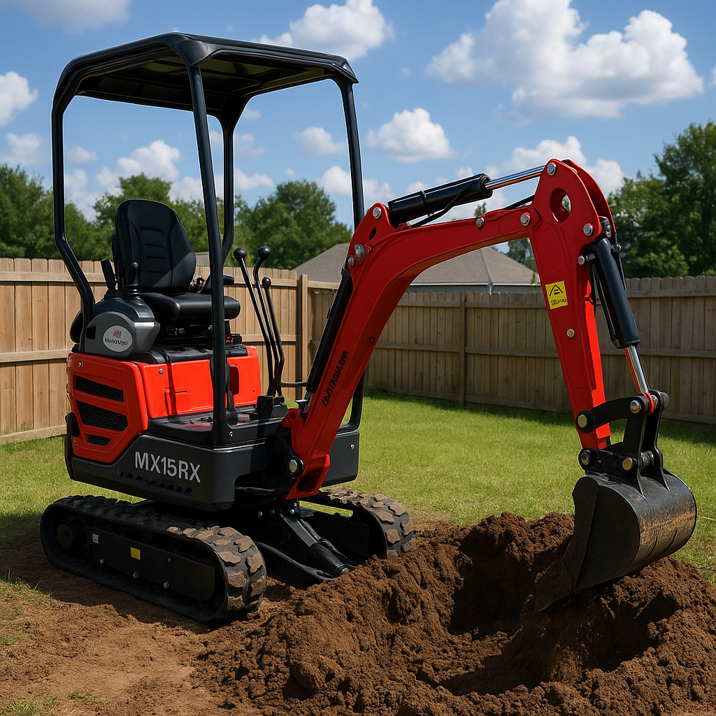 1 Ton Mini Excavator