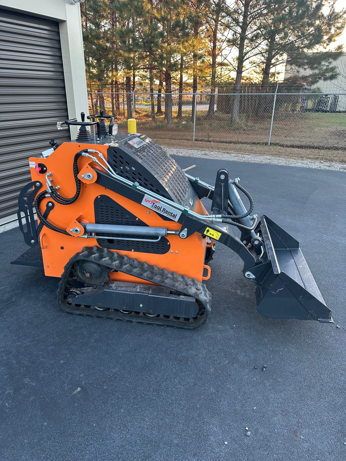 Gas Powered Mini Skid Steer - 800lb Capacity
