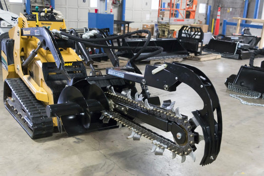 Trencher Attachment - Mini Skid Steer