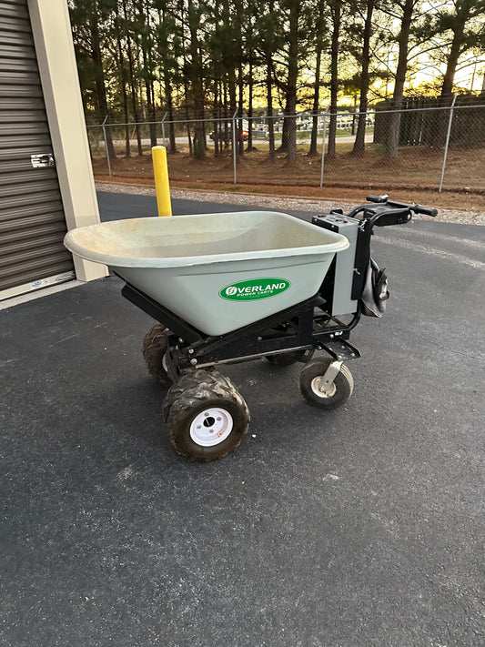 8 cu-ft Electric Dump Cart
