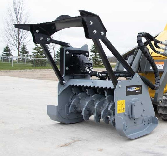 Universal Mini Skid Drum Mulcher Attachment