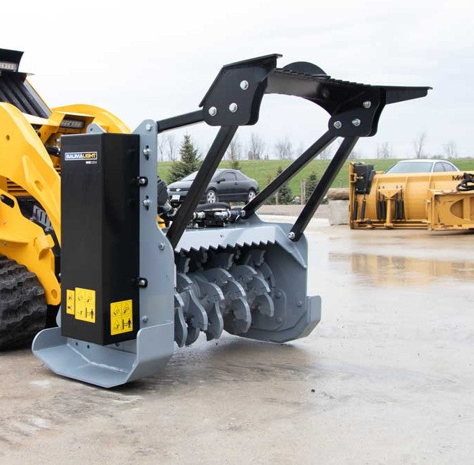 Universal Mini Skid Drum Mulcher Attachment